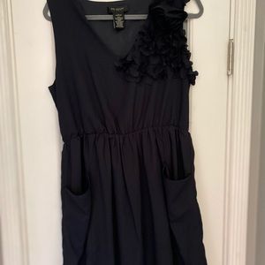 Navy cocktail dress Large